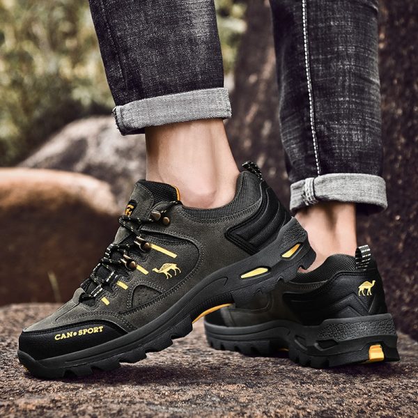 High Quality Men Hiking Shoes Autumn Winter Brand Outdoor Mens Sport Trekking Mountain Boots Waterproof Climbing Athletic Shoes