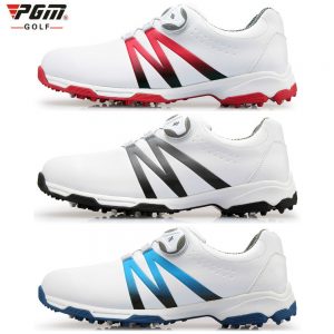 1pair PGM Golf Shoes for Men Shoes Super Leather Sport Shoes Waterproof Breathable Anti Skid Shoes Male Professional sneakers
