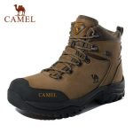 CAMEL Men Women High Top Hiking Shoes 2019 Durable Waterproof Anti-Slip Outdoor Climbing Trekking Shoes Military Tactical Boots