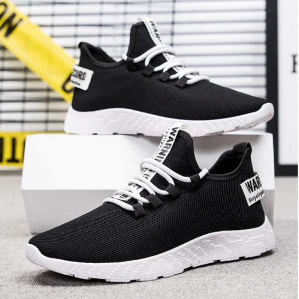 Trend Tennis Shoes Men Comfortable Gym Shoes Leisure Outdoor Nonslip Men Sneakers Breathable Lightweight Red Sole Sport Footwear