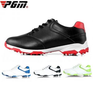 PGM Golf Shoes Male Shoes Anti-sideslip Nail Shoes Super-strong Waterproof Golf Shoes Factory Direct Selling