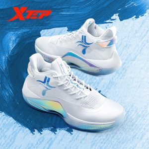 Xtep [LEVITATION 4] Jeremy Lin Men Basketball Shoes Male Lightweight Anti-Slip Breathable Sport Shoe Sneakers 981419121321